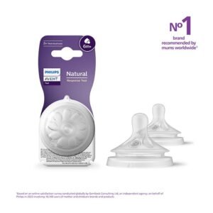 Philips Avent حلمات Natural Response تدفق 5 (قطعتان)