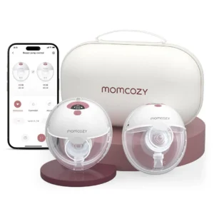 Momcozy M5 Smart طقم مضخة حليب قابلة للارتداء (160 مل لكل مضخة)