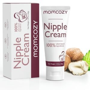 Momcozy كريم طبيعي للحلمات (نباتي بدون لانولين)