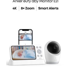 eufy جهاز مراقبة أطفال E21 بكاميرا 4K