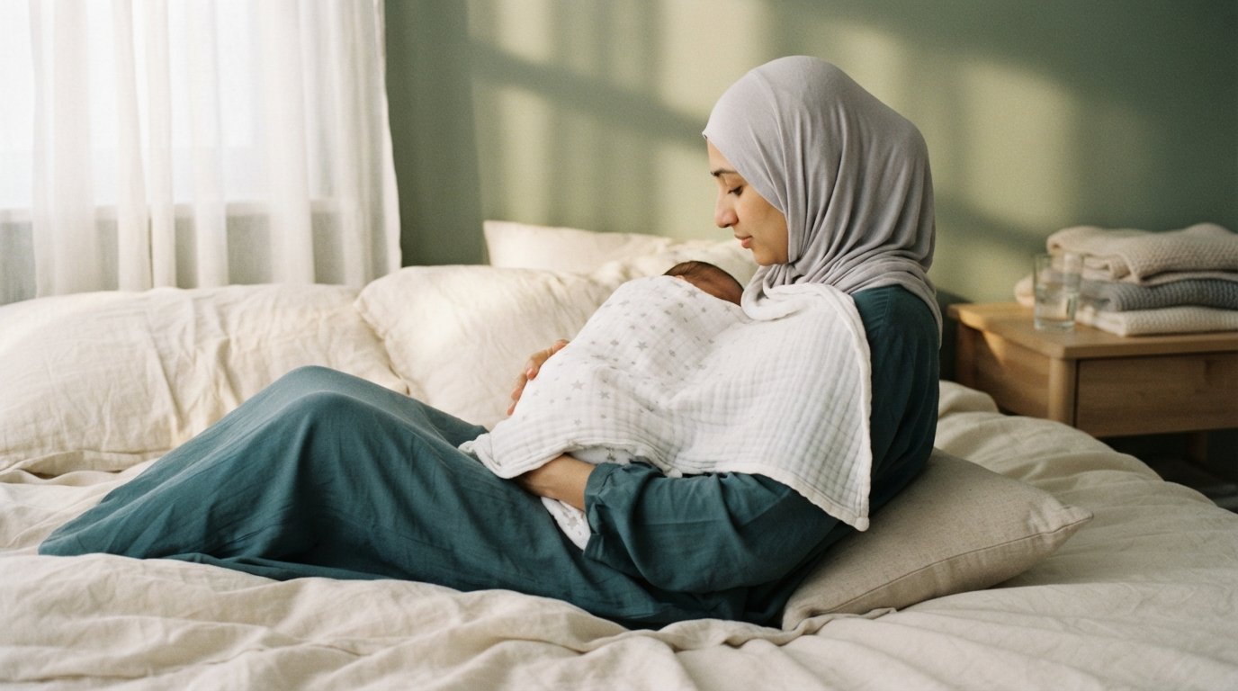 كيف أرضع بعد القيصرية دون أن يؤلمني الجرح؟